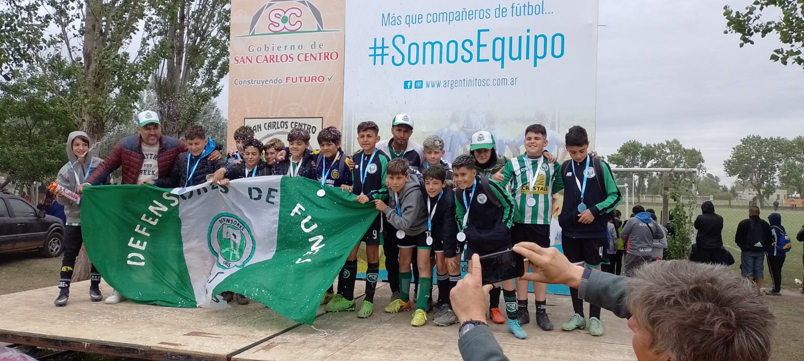 Defensores y San Telmo representaron a Funes en el Mundialito de San Carlos